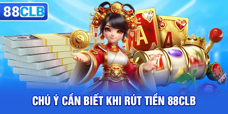 Những chú ý cần biết khi rút tiền 88CLB